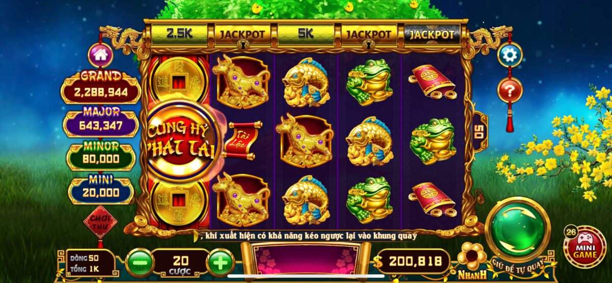 Slot Cung Hỷ Phát Tài Hitclub - Quay Hũ Rước Thần Tài