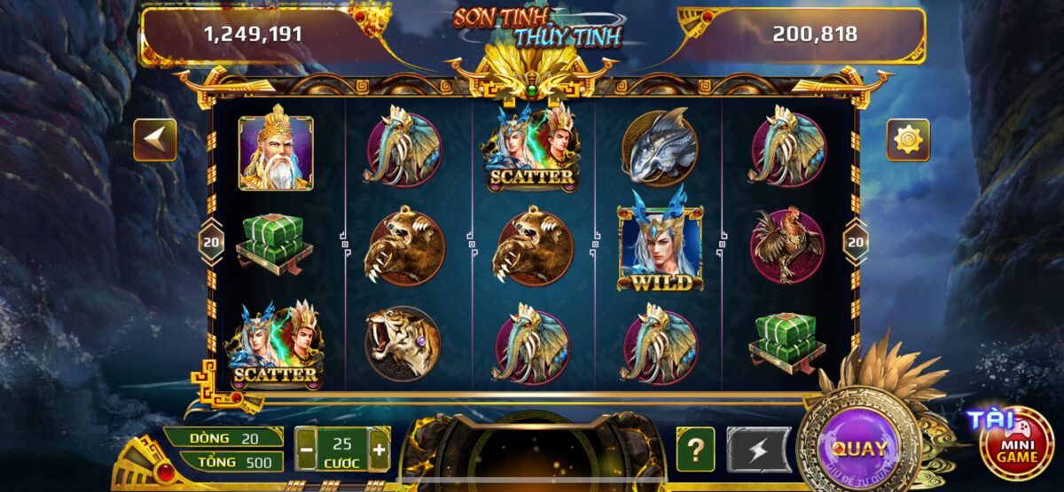 Slot Sơn Tinh Thủy Tinh Hitclub - Game Dễ Chơi Nhất 2024